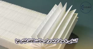 مواد اولیه برای ساخت کاغذ فیلتر هوا و فیلتر هوا - سیگما